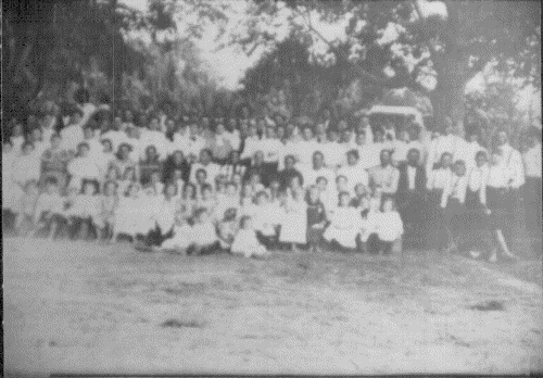 Smith-Block reunion at Port Neches in June 1907